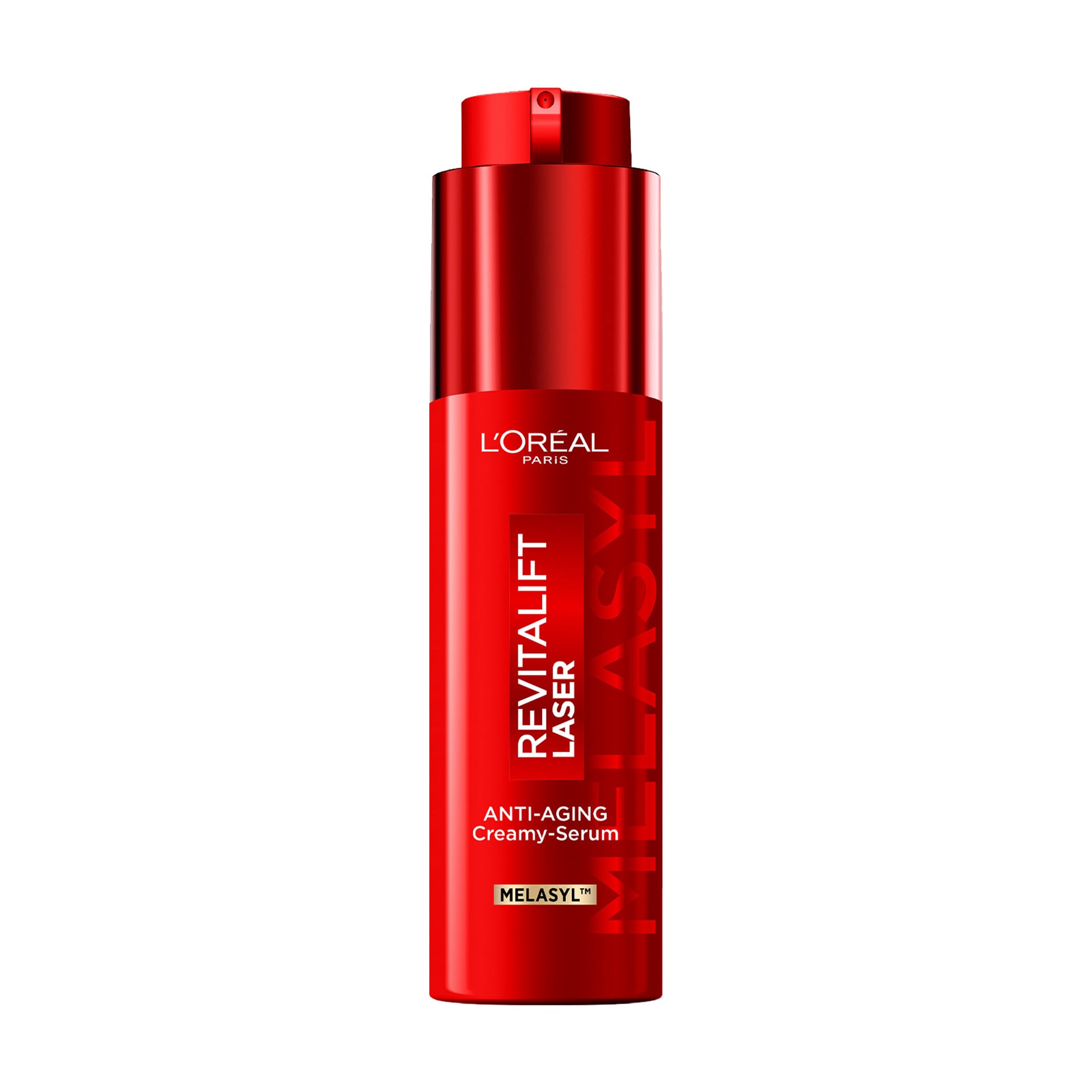 Антивікова кремова сироватка для обличчя L'Oreal Paris Revitalift Laser Anti-Ageing Creamy-Serum проти пігментних плям, з мелазилом, 50 мл